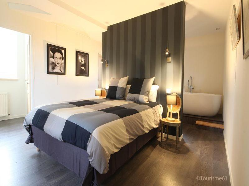 Neuvy-au-Houlme Le Manoir Du Ribardon B&B 외부 사진